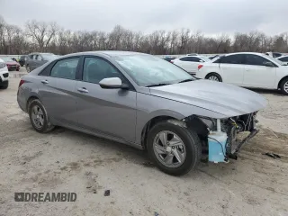 2024 Hyundai Elantra SE with VIN KMHLL4DG0RU730916, listed as a Copart auction lot 47257425 with 24,036 mi miles and Salvage Title. Bid and sale history available at DreamBid. Image 4.