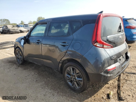 2021 Kia Soul EX with VIN KNDJ33AU4M7740940, listed as a Copart auction lot 71097004 with 82,593 mi miles and Salvage Title. Bid and sale history available at carsss.com. Image 2.