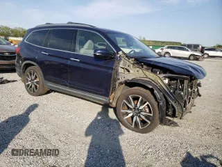 2019 Honda Pilot Touring 8-Passenger z VIN 5FNYF6H90KB000303, wystawiony jako Copart lot #52410585 z przebiegiem 129 190 mil mil oraz Szkoda całkowita • Salvage title. Historia ofert i sprzedaży dostępna na DreamBid. Obrazek 4.