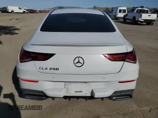 2020 Mercedes-Benz CLA 250 with VIN WDD5J4GB8LN062535, listed as a Copart auction lot 49666095 with 60,088 mi miles and Salvage Title. Bid and sale history available at DreamBid. Image 6.