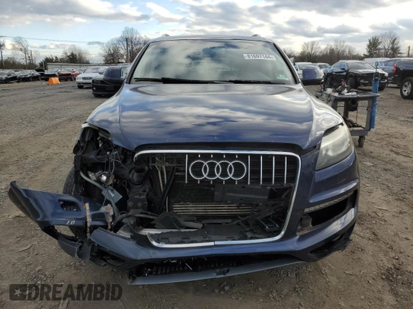2010 Audi Q7 with VIN WA1MYAFE1AD005425, listed as a Copart auction lot 81697144 with 200,802 mi miles and Salvage title. Bid and sale history available at DreamBid. Image 5.