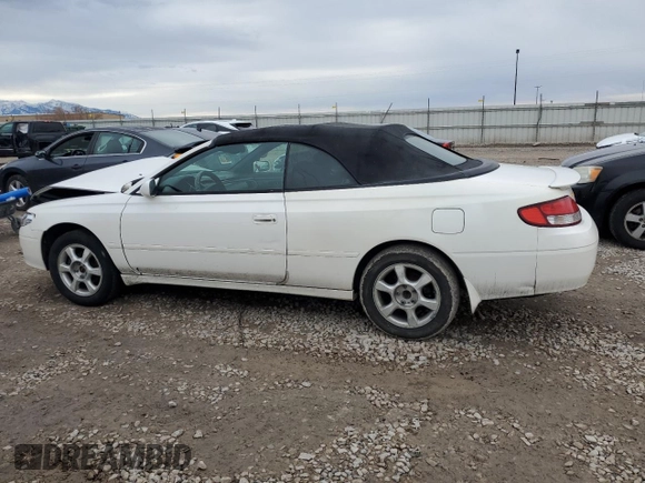 2001 Toyota Solara SE with VIN 2T1FF22P91C529355, listed as a Copart auction lot 87481874 with Not Provided miles and Salvage Title. Bid and sale history available at DreamBid. Image 2.