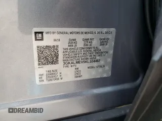 2019 GMC Terrain SLE z VIN 3GKALMEV5KL104467, wystawiony jako Copart lot #45571015 z przebiegiem 69 466 mil mil oraz Szkoda całkowita • Salvage title. Historia ofert i sprzedaży dostępna na DreamBid. Obrazek 15.