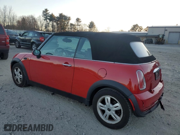 2006 MINI Convertible with VIN WMWRF335X6TG14530, listed as a Copart auction lot 87468504 with 93,875 mi miles and Clean title. Bid and sale history available at DreamBid. Image 2.