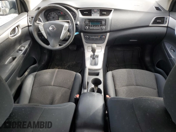 2015 Nissan Sentra SV with VIN 3N1AB7AP7FY311302, listed as a Copart auction lot 47561405 with 142,814 mi miles and Clean Title. Bid and sale history available at carsss.com. Image 8.