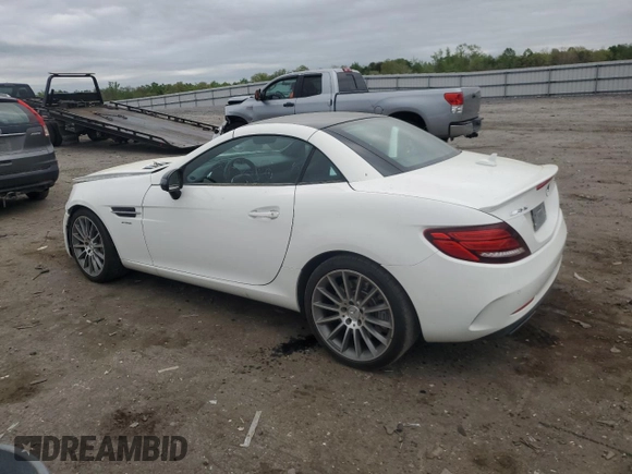2017 Mercedes-Benz SLC 43 AMG z VIN WDDPK6GA1HF130801, wystawiony jako Copart lot #53810805 z przebiegiem 39 428 mil mil oraz Szkoda całkowita • Salvage title. Historia ofert i sprzedaży dostępna na DreamBid. Obrazek 2.