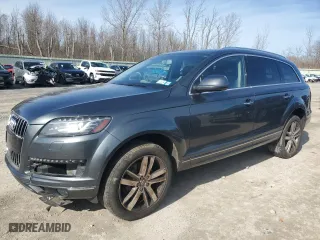 2015 Audi Q7 3.0T Premium Plus with VIN WA1LGAFE0FD014784, listed as a Copart auction lot 51416315 with 140,917 mi miles and Salvage Title. Bid and sale history available at carsss.com. Image 1.