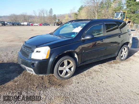 2008 Chevrolet Equinox Sport with VIN 2CNDL737X86041244, listed as a IAAI auction lot 42054414 with 152,880 mi miles. Bid and sale history available at carsss.com. Image 19.