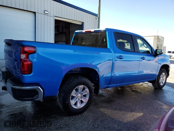 2025 Chevrolet Silverado 1500 LT with VIN 1GCPACED3SZ170912, listed as a Copart auction lot 49780105 with 5,566 mi miles and Clean Title. Bid and sale history available at DreamBid. Image 3.