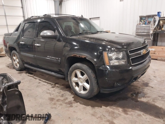 2007 Chevrolet Avalanche LTZ with VIN 3GNFK12327G236731, listed as a IAAI auction lot 41707271 with 243,088 mi miles. Bid and sale history available at carsss.com. Image 1.
