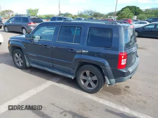 2014 Jeep Patriot Latitude with VIN 1C4NJPFA9ED679293, listed as a IAAI auction lot 42078681 with 94,124 mi miles and . Bid and sale history available at DreamBid. Image 3.