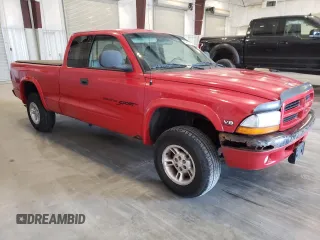 1999 Dodge Dakota SLT with VIN 1B7GG22YXXS215599, listed as a Copart auction lot 54630655 with 141,255 mi miles and Clean Title. Bid and sale history available at DreamBid. Image 4.