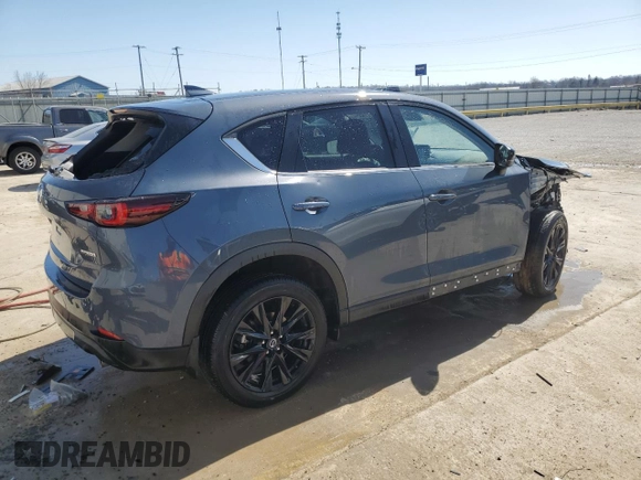 2023 Mazda CX-5 S Preferred with VIN JM3KFBCM1P0176901, listed as a Copart auction lot 47211485 with 22,142 mi miles and Salvage Title. Bid and sale history available at carsss.com. Image 3.