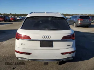 2022 Audi Q5 Premium with VIN WA1ABAFY4N2114252, listed as a Copart auction lot 87653595 with 21,361 mi miles and Salvage title. Bid and sale history available at DreamBid. Image 6.