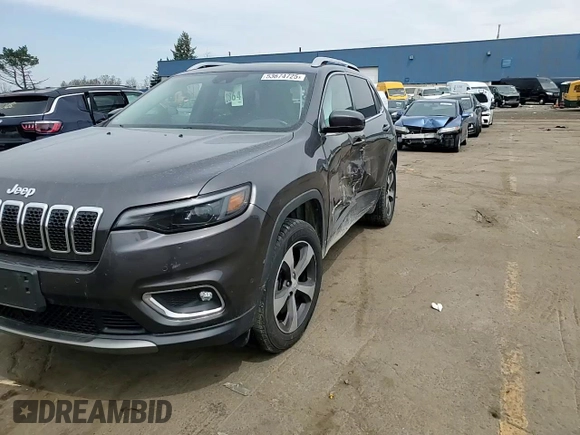 2019 Jeep Cherokee Limited with VIN 1C4PJMDX6KD134940, listed as a Copart auction lot 53674725 with 120,088 mi miles and Salvage title. Bid and sale history available at DreamBid. Image 13.