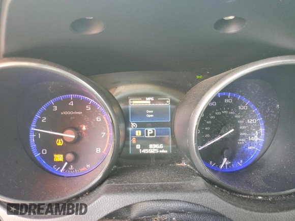 2016 Subaru Outback Premium with VIN 4S4BSBEC8G3269840, listed as a Copart auction lot 58601725 with 145,925 mi miles and Salvage title. Bid and sale history available at DreamBid. Image 9.
