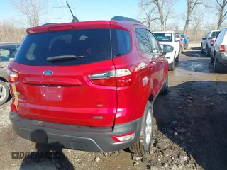 2019 Ford EcoSport SE with VIN MAJ3S2GE4KC262633, listed as a IAAI auction lot 41724149 with 72,495 mi miles and . Bid and sale history available at carsss.com. Image 4.