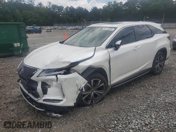 2022 Lexus RX 350L with VIN JTJHZKEA8N2026330, listed as a Copart auction lot 59119205 with 62,232 mi miles and Salvage title. Bid and sale history available at DreamBid. Image 1.