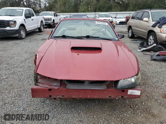 2003 Ford Mustang GT Deluxe with VIN 1FAFP45XX3F332392, listed as a Copart auction lot 87612555 with 0 mi miles and Salvage Title. Bid and sale history available at carsss.com. Image 5.