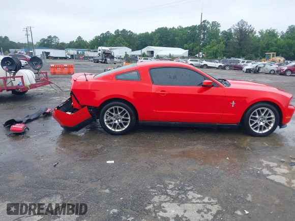 2012 Ford Mustang Premium with VIN 1ZVBP8AM7C5252191, listed as a IAAI auction lot 42498076 with 180,727 mi miles and . Bid and sale history available at DreamBid. Image 14.