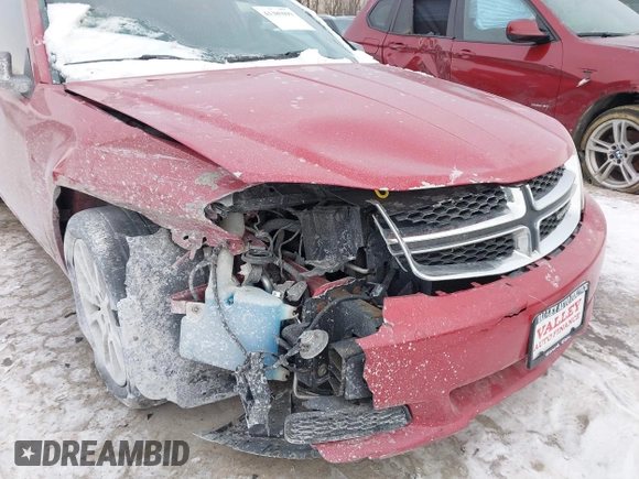 2012 Dodge Avenger SE with VIN 1C3CDZAG9CN280630, listed as a IAAI auction lot 41385099 with 123,878 mi miles and . Bid and sale history available at DreamBid. Image 6.
