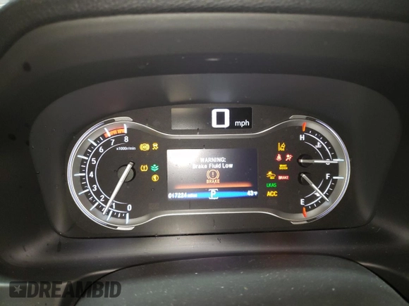 2023 Honda Ridgeline Sport with VIN 5FPYK3F10PB048387, listed as a Copart auction lot 42747395 with 17,224 mi miles and Salvage title. Bid and sale history available at DreamBid. Image 9.