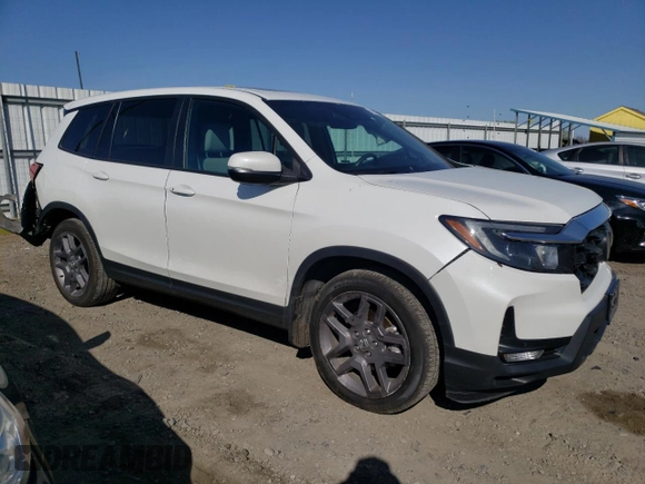 2022 Honda Passport EX-L z VIN 5FNYF7H57NB006039, wystawiony jako Copart lot #48367855 z przebiegiem 43 587 mil mil oraz Szkoda całkowita • Salvage title. Historia ofert i sprzedaży dostępna na DreamBid. Obrazek 4.
