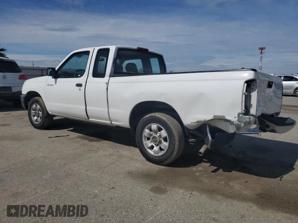 1998 Nissan Frontier XE with VIN 1N6DD26S1WC358383, listed as a Copart auction lot 48266675 with 123,105 mi miles and Salvage title. Bid and sale history available at DreamBid. Image 2.