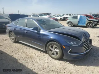 2020 Hyundai Sonata SE with VIN 5NPEG4JA6LH007509, listed as a Copart auction lot 48069405 with 95,001 mi miles and Salvage Title. Bid and sale history available at carsss.com. Image 4.