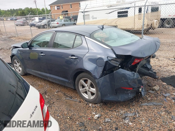 2015 Kia Optima LX with VIN 5XXGM4A70FG368949, listed as a IAAI auction lot 42393394 with 199,588 mi miles and . Bid and sale history available at DreamBid. Image 3.