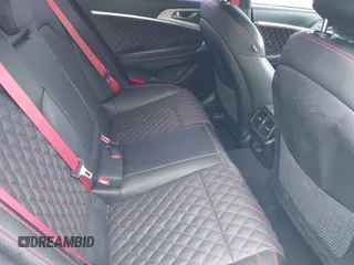2022 Genesis G70 3.3T with VIN KMTG54TE0NU084062, listed as a IAAI auction lot 41334467 with 39,923 mi miles. Bid and sale history available at carsss.com. Image 8.