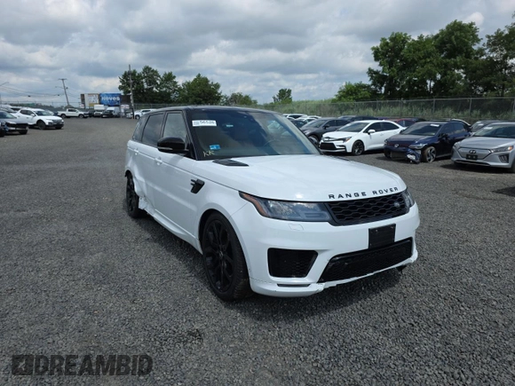 2022 Land Rover Range Rover Sport HSE Dynamic with VIN SALWR2SE9NA207923, listed as a Copart auction lot 62881555 with 62,062 mi miles and Salvage title. Bid and sale history available at DreamBid. Image 3.
