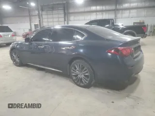 2017 Infiniti Q70 3.7 z VIN JN1BY1PR8HM210381, wystawiony jako Copart lot #81301604 z przebiegiem 109 797 mil mil oraz Szkoda całkowita • Salvage title. Historia ofert i sprzedaży dostępna na DreamBid. Obrazek 2.