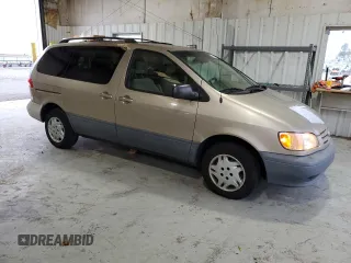 2003 Toyota Sienna LE with VIN 4T3ZF13C03U520118, listed as a Copart auction lot 81980534 with 234,880 mi miles and Salvage Title. Bid and sale history available at carsss.com. Image 4.