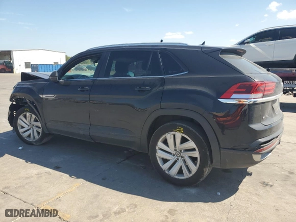 2023 Volkswagen Atlas Cross Sport 3.6L V6 SE w/Technology with VIN 1V2JE2CA6PC204816, listed as a Copart auction lot 72651884 with 61,197 mi miles and Salvage Title. Bid and sale history available at carsss.com. Image 2.