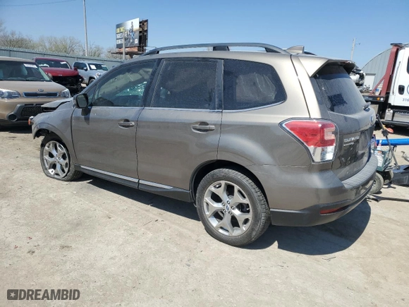 2017 Subaru Forester Touring with VIN JF2SJATC4HH428766, listed as a Copart auction lot 50824015 with 76,756 mi miles and Salvage Title. Bid and sale history available at carsss.com. Image 2.