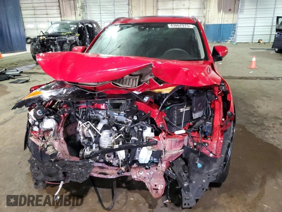 2020 Honda HR-V EX with VIN 3CZRU6H59LM709701, listed as a Copart auction lot 43062975 with 33,613 mi miles and Salvage Title. Bid and sale history available at carsss.com. Image 5.