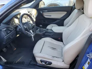 2016 BMW 2 Series M235i with VIN WBA1M1C53GV578545, listed as a Copart auction lot 83549824 with 75,275 mi miles and Salvage Title. Bid and sale history available at carsss.com. Image 7.