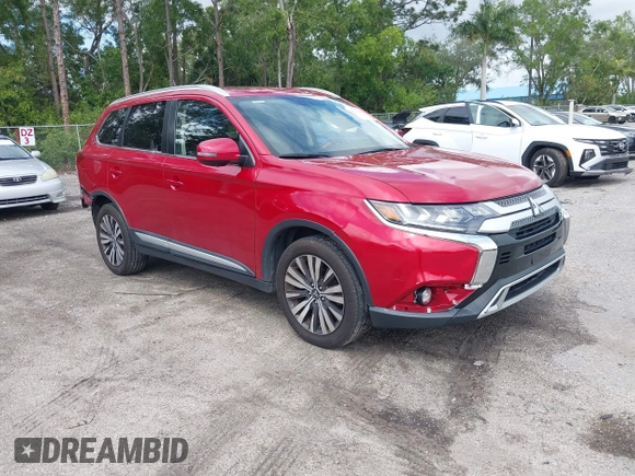 2019 Mitsubishi Outlander SE with VIN JA4AD3A32KZ050801, listed as a IAAI auction lot 42010844 with 72,710 mi miles and . Bid and sale history available at DreamBid. Image 1.