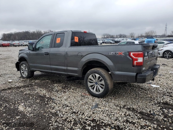 2018 Ford F-150 XL with VIN 1FTEX1EP9JFC61316, listed as a Copart auction lot 47682075 with 160,119 mi miles and Non Repairable. Bid and sale history available at carsss.com. Image 2.