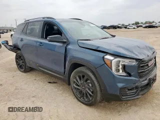 2024 GMC Terrain SLE with VIN 3GKALMEG1RL314074, listed as a Copart auction lot 57644815 with 14,829 mi miles and Salvage title. Bid and sale history available at DreamBid. Image 4.