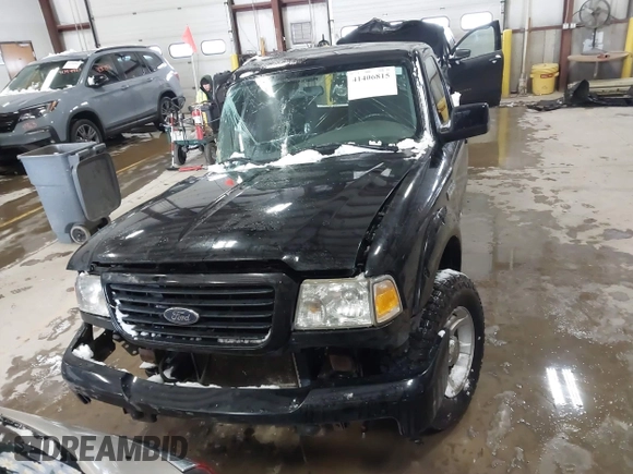 2009 Ford Ranger XLT with VIN 1FTYR44E29PA48822, listed as a IAAI auction lot 41406815 with 1 mi miles. Bid and sale history available at carsss.com. Image 12.