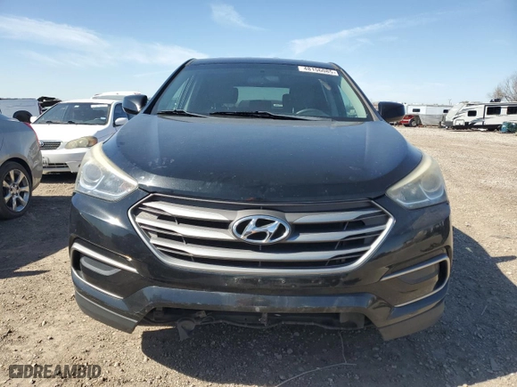 2017 Hyundai Santa Fe Sport 2.4L with VIN 5NMZTDLB1HH003875, listed as a Copart auction lot 48156085 with 136,607 mi miles and Clean Title. Bid and sale history available at carsss.com. Image 5.