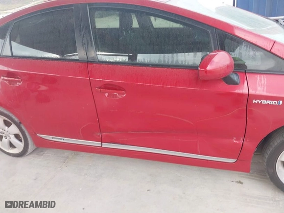 2012 Toyota Prius One with VIN JTDKN3DU4C5411255, listed as a IAAI auction lot 41544026 with 254,304 mi miles. Bid and sale history available at carsss.com. Image 6.