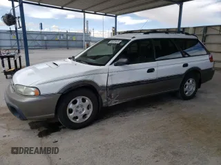 1997 Subaru Legacy Outback z VIN 4S3BG685XV6602836, wystawiony jako Copart lot #47376925 z przebiegiem 236 913 mil mil oraz Szkoda całkowita • Salvage title. Historia ofert i sprzedaży dostępna na DreamBid. Obrazek 1.