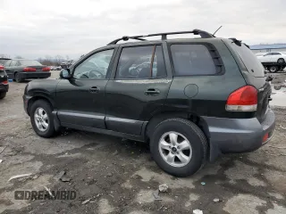 2006 Hyundai Santa Fe GLS with VIN KM8SC13D06U104943, listed as a Copart auction lot 78827563 with 147,793 mi miles and Clean Title. Bid and sale history available at carsss.com. Image 2.