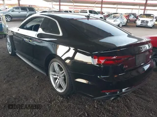 2018 Audi A5 Premium Plus with VIN WAUTNAF55JA021491, listed as a IAAI auction lot 41929353 with 102,703 mi miles and . Bid and sale history available at DreamBid. Image 3.
