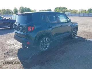 2021 Jeep Renegade Upland with VIN ZACNJDAB6MPM42885, listed as a IAAI auction lot 42013505 with 32,612 mi miles and . Bid and sale history available at DreamBid. Image 4.