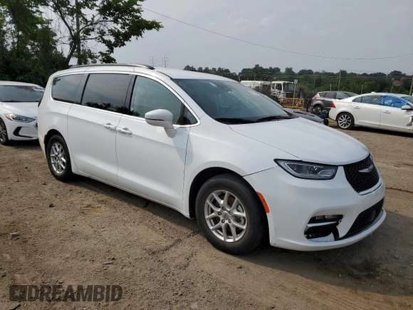 2022 Chrysler Pacifica Touring L z VIN 2C4RC1BG0NR218354, wystawiony jako Copart lot #60761565 z przebiegiem 55 087 mil mil oraz Nie do naprawy • Non repairable. Historia ofert i sprzedaży dostępna na DreamBid. Obrazek 4.