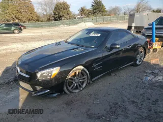 2013 Mercedes-Benz SL-Class SL 550 with VIN WDDJK7DA6DF001933, listed as a Copart auction lot 44362515 with 123,968 mi miles and Salvage Title. Bid and sale history available at carsss.com. Image 1.